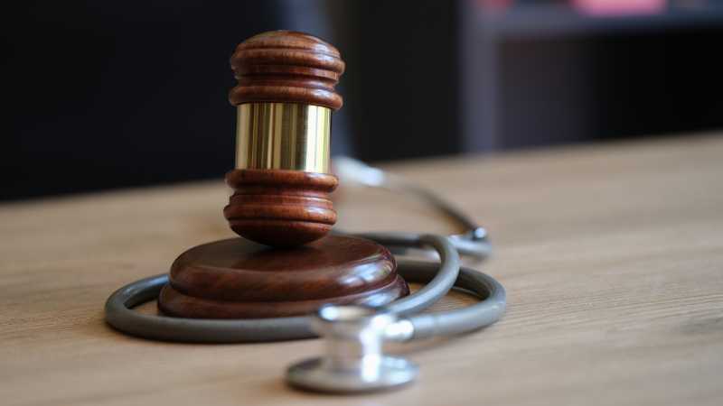 Gavel and Stethoscope image for personal injury